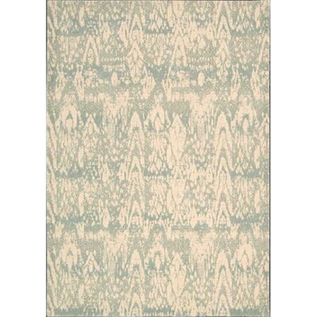 NOURISON Nepal Area Rug Collection Seafoam 7 Ft 9 In. X 10 Ft 10 In. Rectangle 99446152268